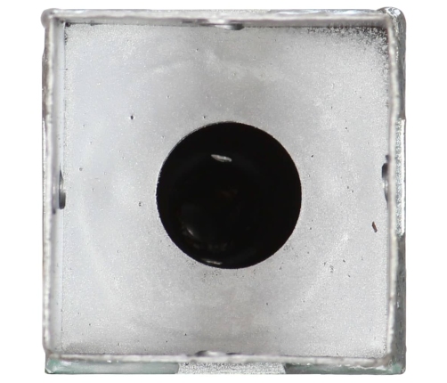 vidaXL zemes mietiņi, 2 gab., sudraba krāsa, 8x8x57 cm, tērauds