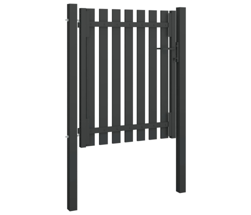 vidaXL žoga vārti, 1x1,5 m, tērauds, antracītpelēki