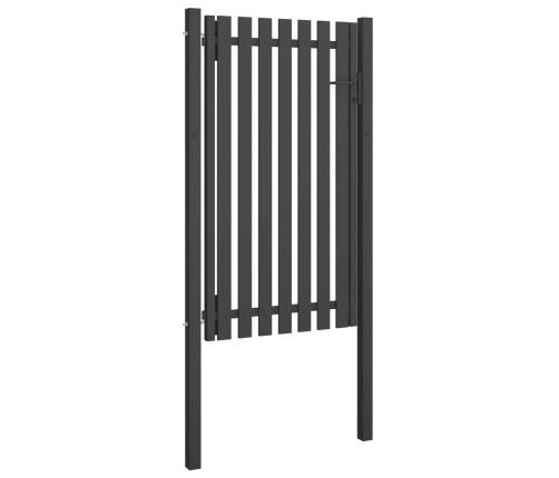 vidaXL žoga vārti, 1x2,25 m, tērauds, antracītpelēki