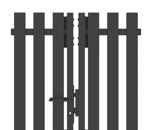 Žoga Vārti, 4X2,5 M, Tērauds, Antracītpelēki Vidaxl