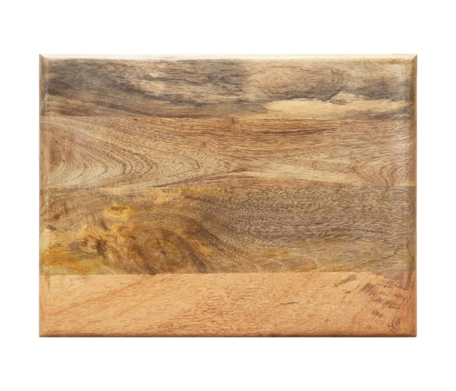 vidaXL žurnālu plaukts, 40x30x50 cm, mango masīvkoks un tērauds