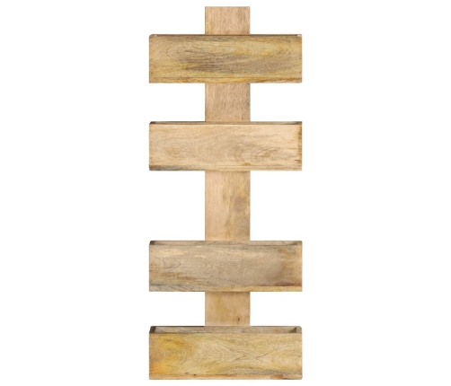 Žurnālu Plaukts, 30X11X72 Cm, Mango Masīvkoks Vidaxl