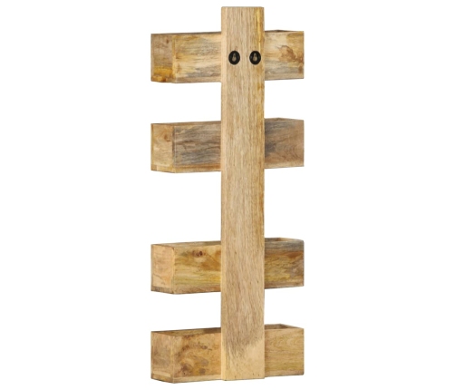 Žurnālu Plaukts, 30X11X72 Cm, Mango Masīvkoks Vidaxl