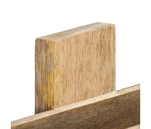 Žurnālu Plaukts, 30X11X72 Cm, Mango Masīvkoks Vidaxl