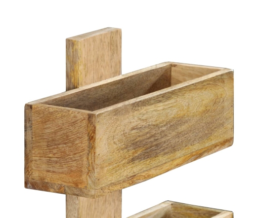 Žurnālu Plaukts, 30X11X72 Cm, Mango Masīvkoks Vidaxl