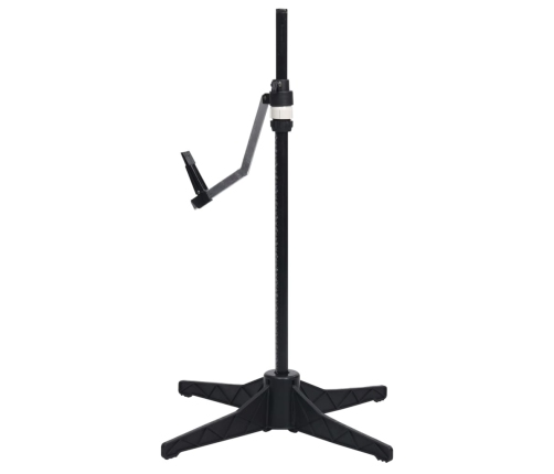 vidaXL vīriešu manekens, regulējams, pelēks, 37-45