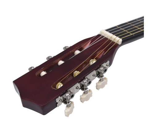 vidaXL 12-daļīgs klasiskās ģitāras komplekts iesācējiem, 4/4, 39