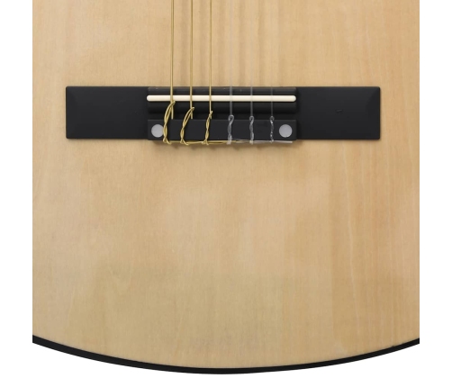 vidaXL 12-daļīgs klasiskās ģitāras komplekts iesācējiem, 4/4, 39