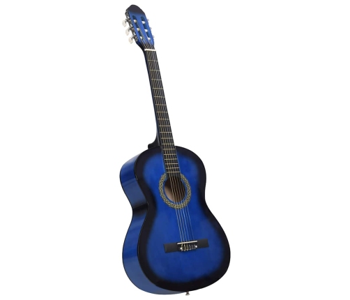 vidaXL 12-daļīgs klasiskās ģitāras komplekts iesācējiem, 4/4, 39