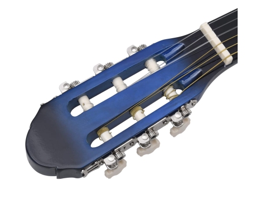 vidaXL 12-daļīgs klasiskās ģitāras komplekts iesācējiem, 4/4, 39