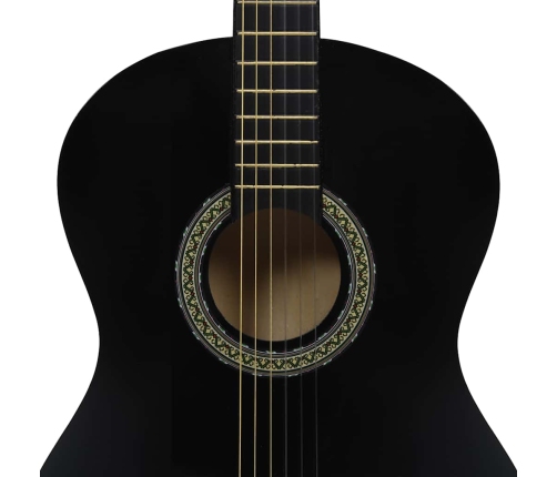 vidaXL 12-daļīgs klasiskās ģitāras komplekts iesācējiem, 4/4, 39