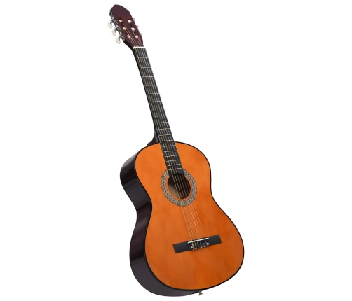 vidaXL 12-daļīgs klasiskās ģitāras komplekts iesācējiem, 4/4, 39