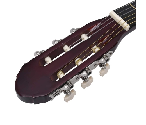 vidaXL 12-daļīgs klasiskās ģitāras komplekts iesācējiem, 4/4, 39