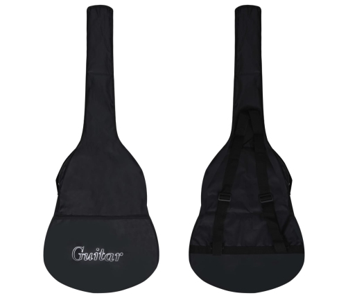 vidaXL 12-daļīgs klasiskās ģitāras komplekts, ar 6 stīgām, zils, 38