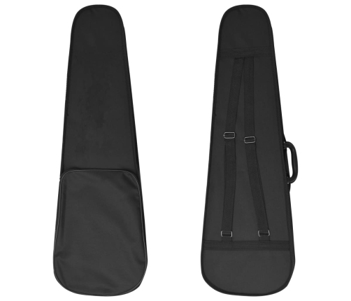 vidaXL vijoles komplekts ar lociņu un zoda balstu, dabīga krāsa, 4/4