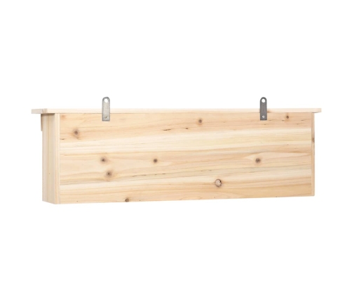 vidaXL zvirbuļu māja ar 5 nodalījumiem, 68x15x21 cm, egles koks