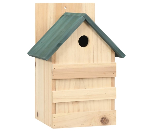 vidaXL putnu būrīši, 4 gab., 23x19x33 cm, egles koks