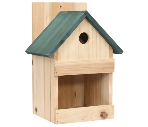 vidaXL putnu būrīši, 4 gab., 23x19x33 cm, egles koks