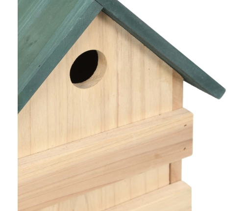 vidaXL putnu būrīši, 4 gab., 23x19x33 cm, egles koks