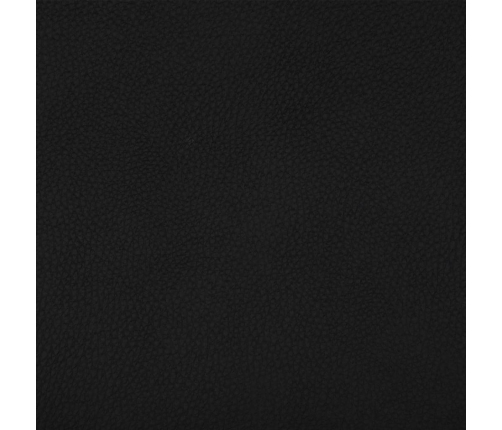 vidaXL biroja krēsls, melna mākslīgā āda