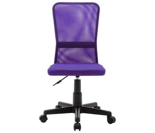 vidaXL biroja krēsls, 44x52x100 cm, violets tīklveida audums