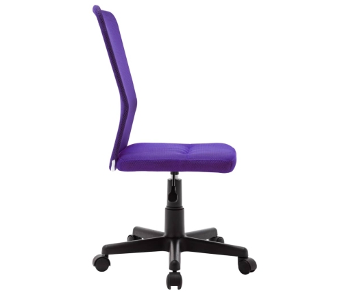 vidaXL biroja krēsls, 44x52x100 cm, violets tīklveida audums