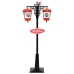 vidaXL Ziemassvētku ielas lampa ar salavecīti, 81x40x188 cm, PVC