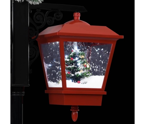 vidaXL Ziemassvētku ielas lampa ar salavecīti, 81x40x188 cm, PVC