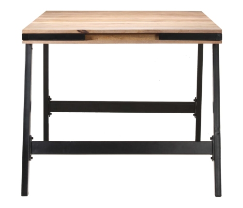 vidaXL virtuves galds, 180x90x76 cm, mango masīvkoks