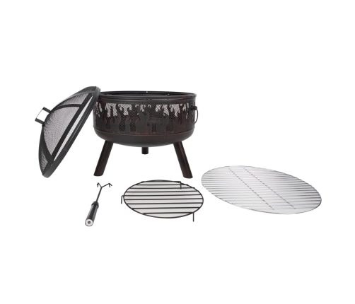 RedFire ugunskura vieta Blazer, bronzas krāsa, tērauds