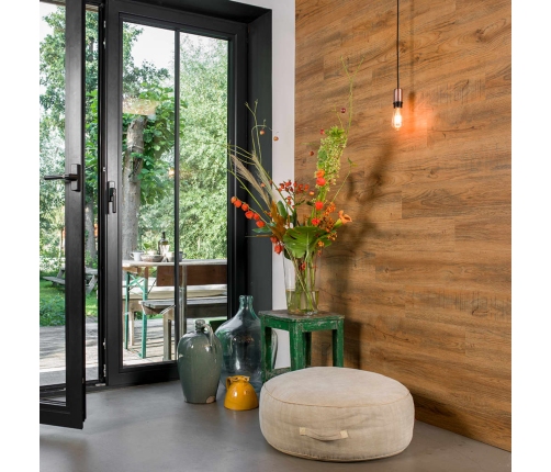 Wallart Sienas Dēļi, Ozolkoka Imitācija, Rūsgani Brūni