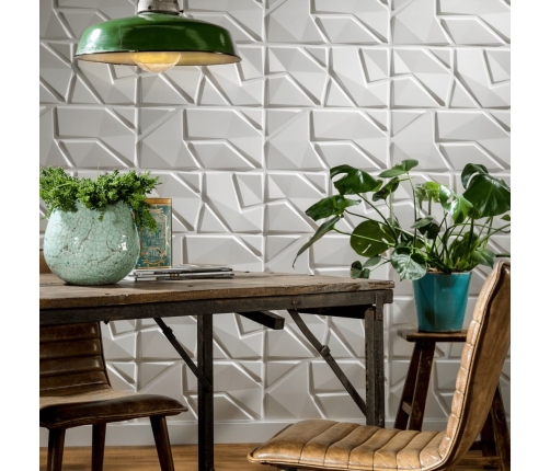 WallArt sienas paneļi Liam, 12 gab., 3D, GA-WA31