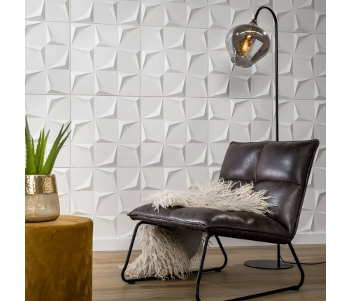 WallArt sienas paneļi Beau, 12 gab., 3D, GA-WA28