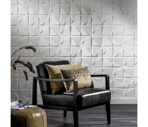 WallArt sienas paneļi Feline, 12 gab., 3D, GA-WA29