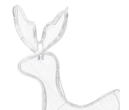 Ziemassvētku Dekors, Briedis Un Kamanas, Siets, 432 Led Vidaxl