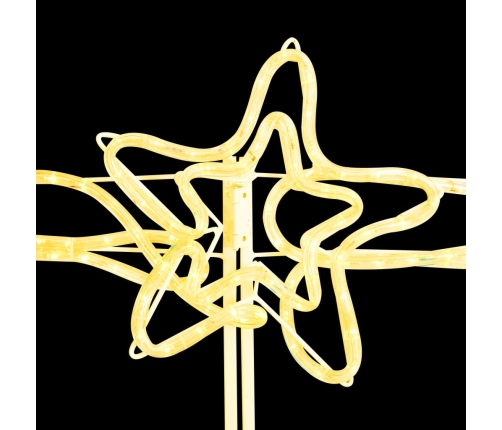 vidaXL Ziemassvētku dekorācija, Betlēmes ainiņa, 240 LED, 116x41x87 cm