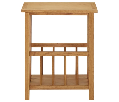 vidaXL žurnālgaldiņš, 45x35x55 cm, ozola masīvkoks