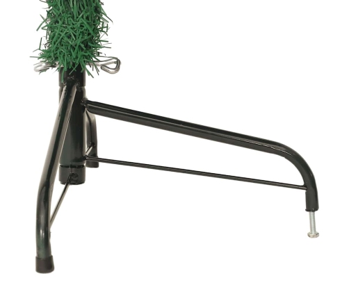 Mākslīgā Ziemassvētku Egle Ar Statīvu, Pusapaļa, 210 Cm, Pvc Vidaxl