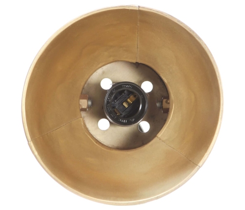 vidaXL sienas lampa, industriāls dizains, misiņa krāsā, 65x25 cm, E27