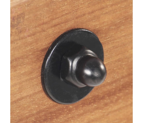 vidaXL sienas lampa, industriāls dizains, misiņa krāsā, 65x25 cm, E27