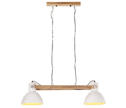 vidaXL griestu lampa, industriāls dizains, 25 W, balta, 109 cm, E27