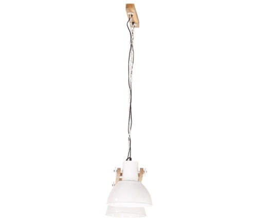 vidaXL griestu lampa, industriāls dizains, 25 W, balta, 109 cm, E27