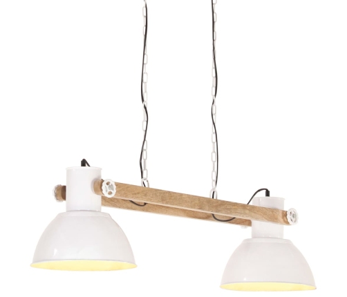 vidaXL griestu lampa, industriāls dizains, 25 W, balta, 109 cm, E27