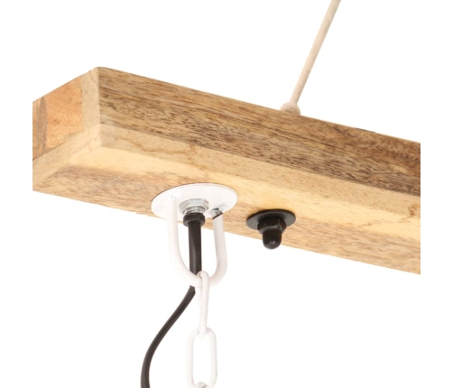 vidaXL griestu lampa, industriāls dizains, 25 W, balta, 109 cm, E27