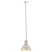 vidaXL griestu lampa, sudraba krāsā, apaļa, 25 W, 28,5 cm, E27
