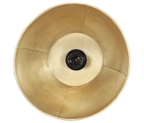 vidaXL griestu lampa, misiņa krāsā, apaļa, 25 W, 28,5 cm, E27
