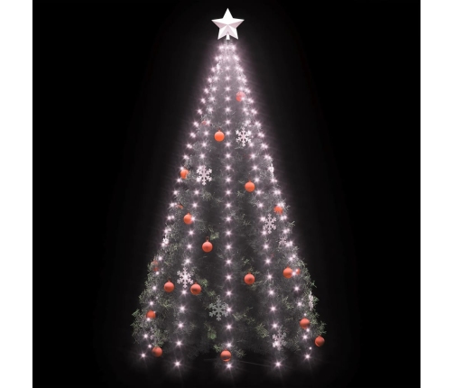 vidaXL Ziemassvētku lampiņas, 250 LED, 250 cm
