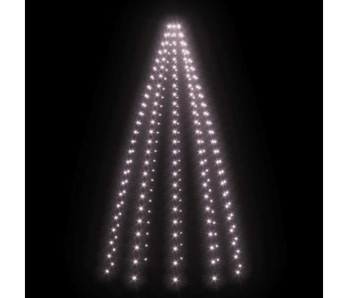 vidaXL Ziemassvētku lampiņas, 250 LED, 250 cm