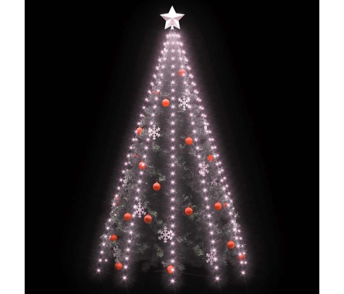 vidaXL Ziemassvētku lampiņas, 300 LED, 300 cm