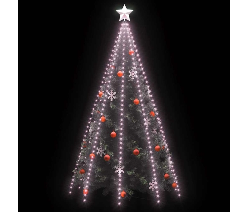 vidaXL Ziemassvētku lampiņas, 400 LED, 400 cm